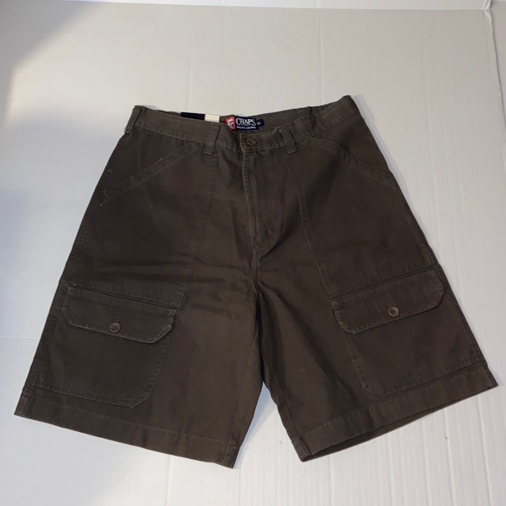 Chaps Ralph Lauren New Men’s Size 30 Olive Green Cargo Shorts